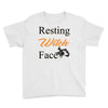 resting witch face   fall t shirt   funny halloween Youth Tee