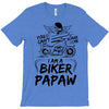 You Cant Scare Me I am Biker Papaw T-Shirt
