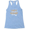 talk dirt to me Racerback Tank