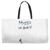 Muggle On Board Navy Weekender Totes