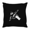 snowboarder freestyle piste snowboarden sport Throw Pillow