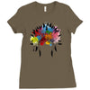 native american Ladies Fitted T-Shirt