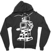 robot funny Zipper Hoodie