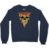 pizza skull Crewneck Sweatshirt