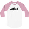 evolution of a fisherman angler mens fishing t shirt 3/4 Sleeve Shirt