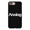 analog white logo iPhone 8 Plus