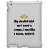 dentist crown iPad 3 and 4 Case