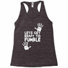 lets get ready to fumble Racerback Tank