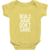 boat hair don't care Baby Bodysuit