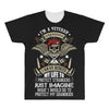 I'm A Veteran Granddad T Shirt All Over Men's T-shirt