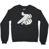 mickey hands gun Crewneck Sweatshirt