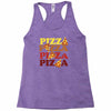 pizza lover 2 Racerback Tank