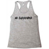 no surrender Racerback Tank
