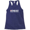 atheist bible lies god sinner agnostic humanist athiest Racerback Tank