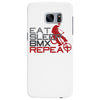 eat sleep bmx repeat Samsung Galaxy S7 Edge