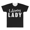 library lady All Over Men's T-shirt