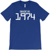 made in 1974 birthday celebration funny retro T-Shirt