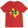 texas for michigan V-Neck Tee