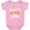 queens are born in 1986 Baby Onesie