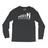 climbing ape to evolution climb indoor outdoor Long Sleeve Shirts