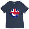 mod union jack, ideal gift, birthday present V-Neck Tee