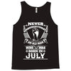 Never Underestimate Old Man Who Was Born July Tank Top