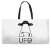 ufo zone Weekender Totes
