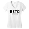 Beto For Senate With Stars Women's V-Neck T-Shirt