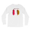 what up dog ketchup hot dog Long Sleeve Shirts