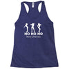 ho ho ho merry christmas Racerback Tank