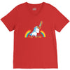 rainbow chainsaw massacre V-Neck Tee