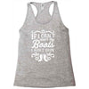 if i can't wear my boots i ain't goin' Racerback Tank
