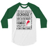 scrooge 3/4 Sleeve Shirt