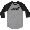 schwing! 3/4 Sleeve Shirt
