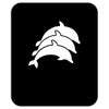 three dolphins Mousepad