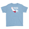 californian boxer lover Youth Tee