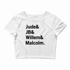 Jude JB Willem Malcolm Crop Top