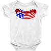 us hot dog Baby Bodysuit