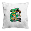 slimer's ect o's Throw Pillow