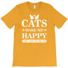 cats make me happy T-Shirt