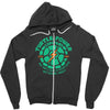 turtle power company Zipper Hoodie