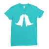 cup cup cup Ladies Fitted T-Shirt