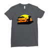 Mufasa and Simba Lion King Ladies Fitted T-Shirt