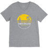 amity island jaws inspired movie shark printed V-Neck Tee