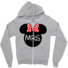 Mr. and Mrs. Matching Zipper Hoodie