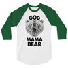 god mama bear 3/4 Sleeve Shirt