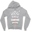 Weekend Forecast Camping With A Chance Of Drinking Zipper Hoodie