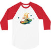 chaos and destruction 3/4 Sleeve Shirt