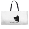 black cats rule Weekender Totes