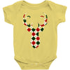 christmas deer Baby Bodysuit
